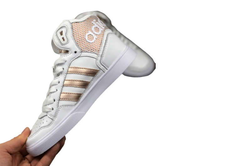ADIDAS MID WHITE GOLDEN LOGO (3)