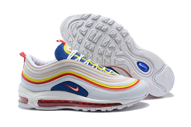 Cheap-NikeLab-Air-Max-97-Ultra-For-Mens-White-Yellow-Red-Pink