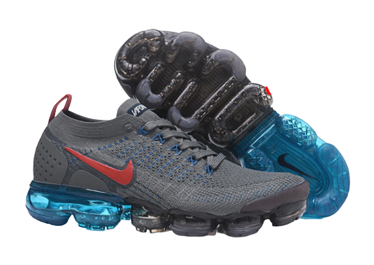 Nike Air Vapor Max Flyknit 2.0 Gray Blue