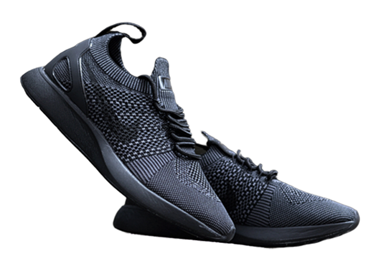 Nike Air Zoom Mariah Flyknit Racer Black Black Logo