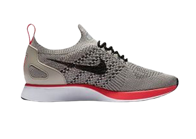 Nike Air Zoom Mariah Flyknit Racer Shoe (StringWhiteSolar RedBlack) (2)