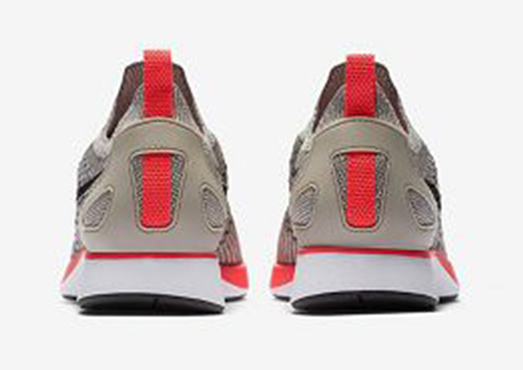 Nike Air Zoom Mariah Flyknit Racer Shoe (StringWhiteSolar RedBlack) (5)