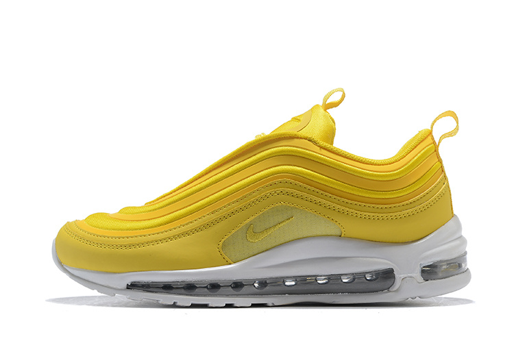 Unisex Nike Air Max 97 Mustard Yellow White 921733 701 Men's Women's Running Shoes (4)