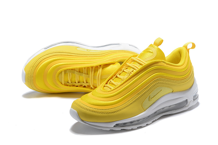 Unisex Nike Air Max 97 Mustard Yellow White 921733 701 Men's Women's Running Shoes (6)