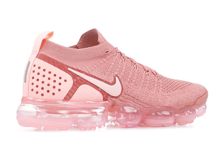nike air vapormax flyknit 2 rust Pink (3)