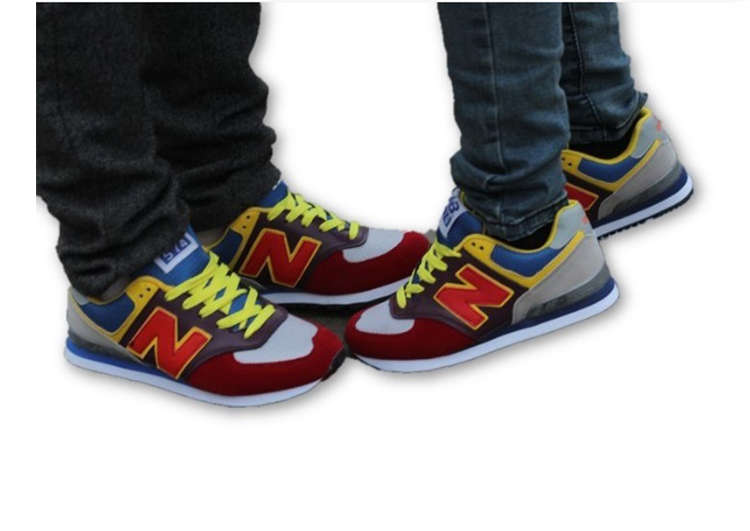 NoneNike Air Force 1 -BLUE RED LIGHT-GREEN (1)