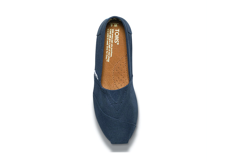 .TOMS SHOES - CLASSIC NAVY CANVAS (3)