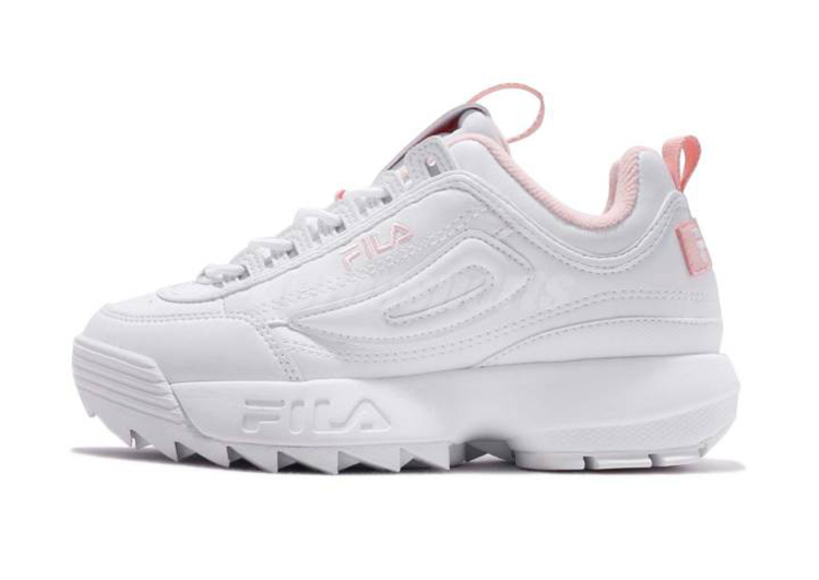 .Fila Disruptor 2 Premium Athletic Shoes-PINK WHITE (2)