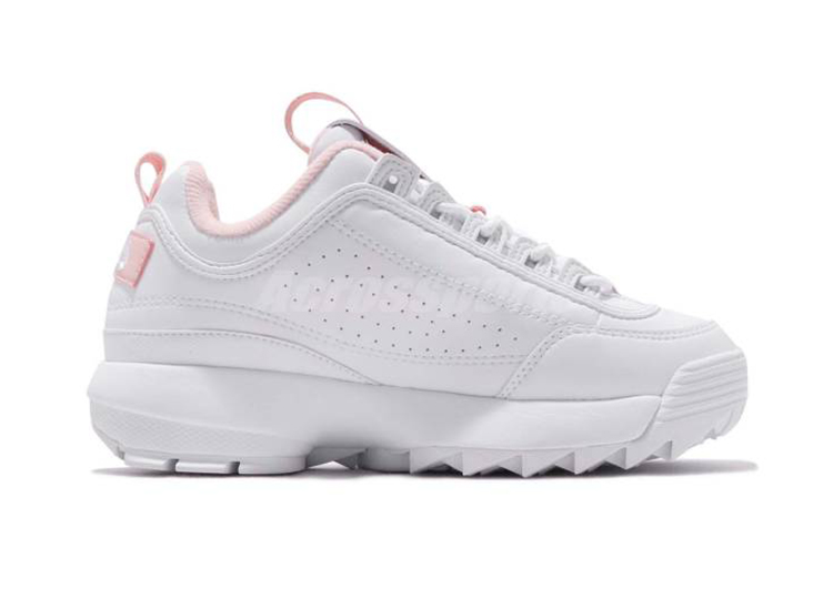 .Fila Disruptor 2 Premium Athletic Shoes-PINK WHITE (3)
