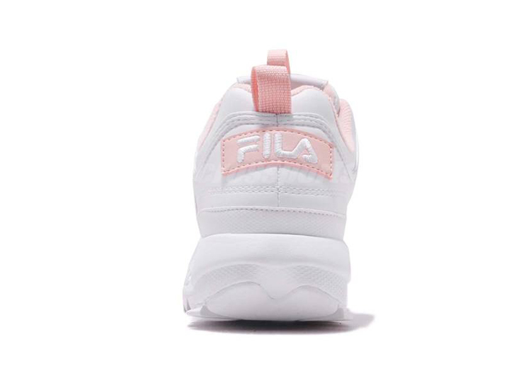 .Fila Disruptor 2 Premium Athletic Shoes-PINK WHITE (4)