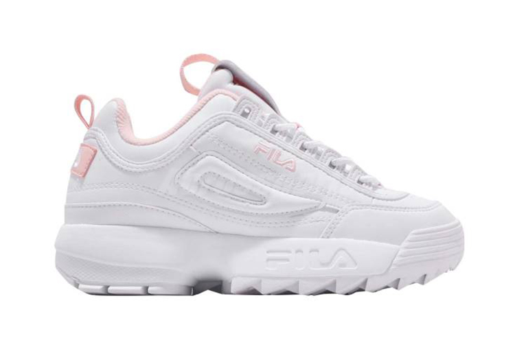 .Fila Disruptor 2 Premium Athletic Shoes-PINK WHITE (6)