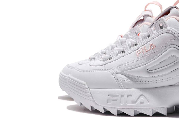 .Fila Disruptor 2 Premium Athletic Shoes-PINK WHITE (8)