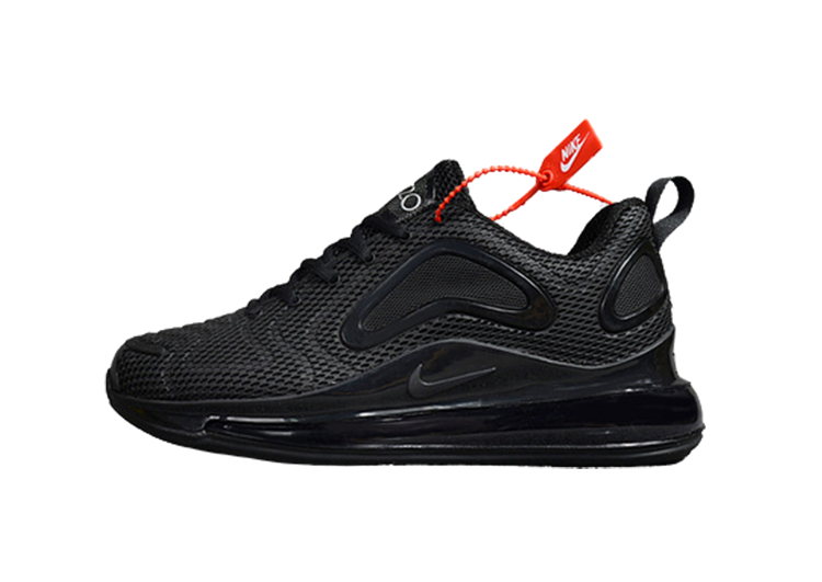NIKE AIR MAX 720 BLACK- BLACK LOGO (5)