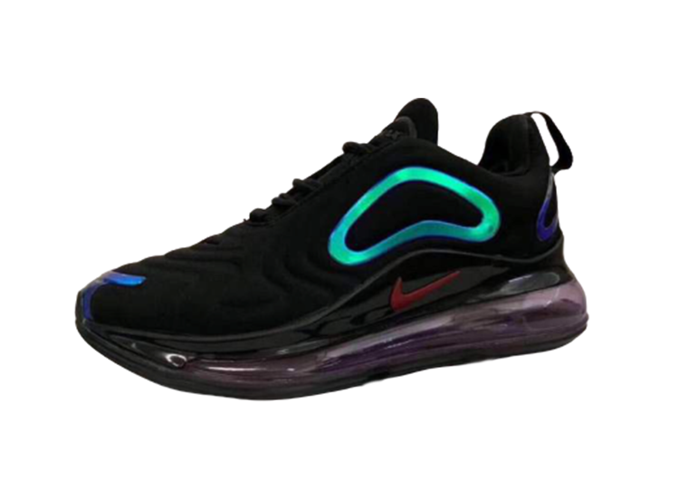 NIKE AIR MAX 720 BLACK -BLUE (2)