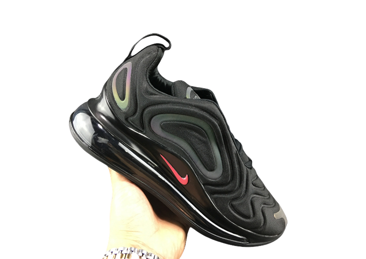 NIKE AIR MAX 720 BLACK - RED LOGO (6)