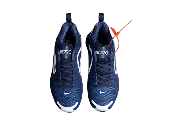 NIKE AIR MAX 720 BLUE - WHITE LOGO (2)