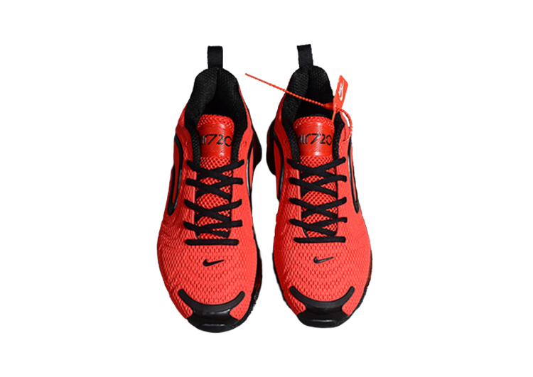 NIKE AIR MAX 720 RED - BLACK LOGO (2)