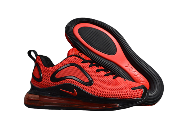 NIKE AIR MAX 720 RED - BLACK LOGO (4)