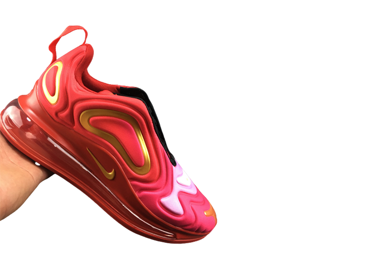 NIKE AIR MAX 720 RED - PINK - GOLDEN (6)