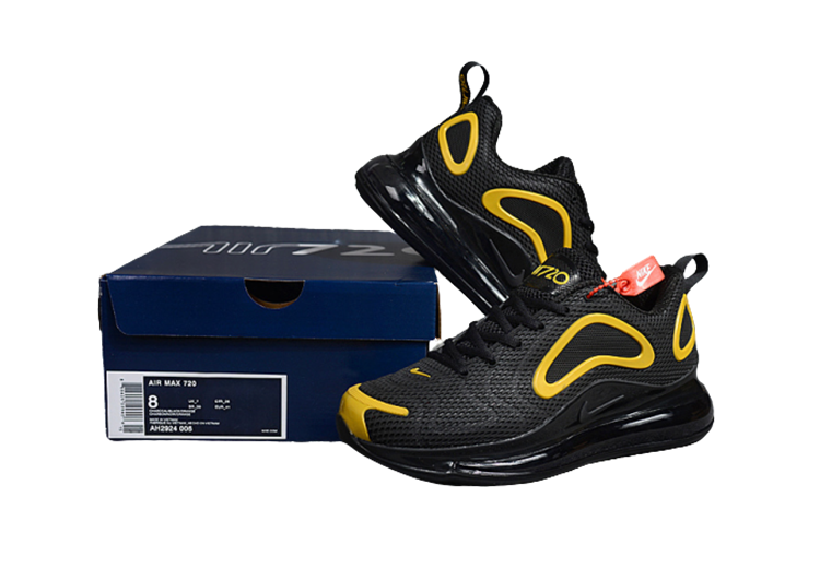 NIKE AIR MAX 720 YELLOW-BLACK (6)