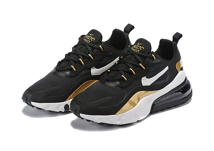 Nike Air Max 270 React GOLDEN-BLACK (1)