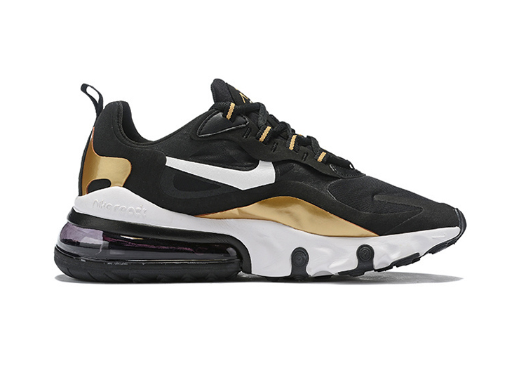 Nike Air Max 270 React GOLDEN-BLACK (3)