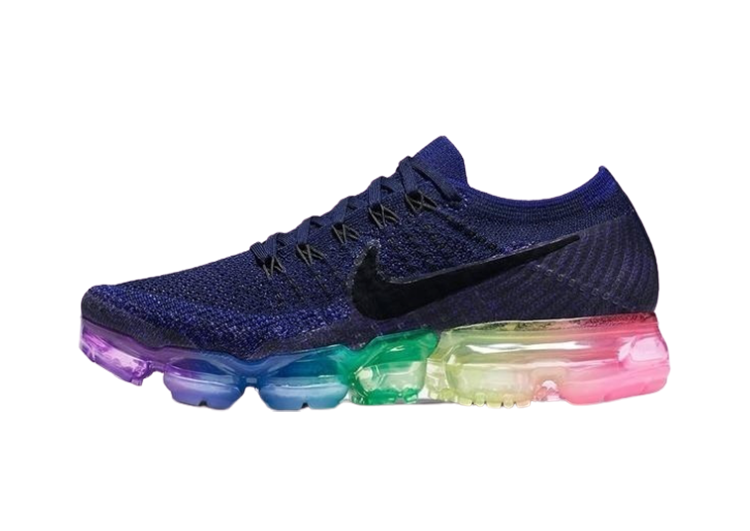 None-Nike Air Vapor Max Flyknit 2.0W NAVY BLUE - BLACK LOGO (9)