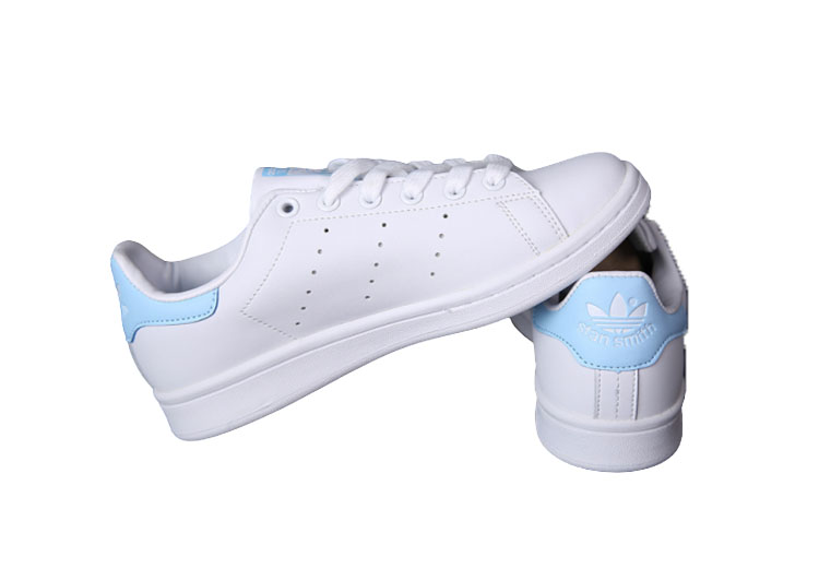 ADIDAS Stan Smith - White Light Blue Tail - 1