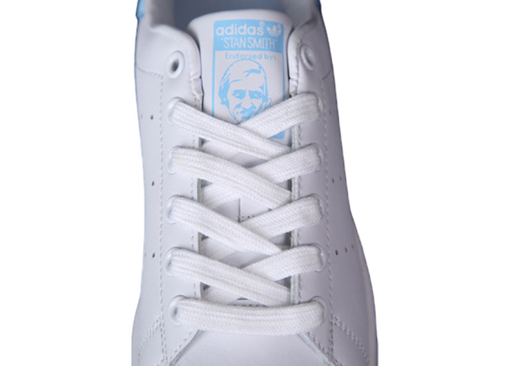 ADIDAS Stan Smith - White Light Blue Tail - 3