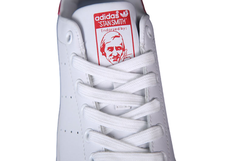 ADIDAS Stan Smith - White Red Tail - 3