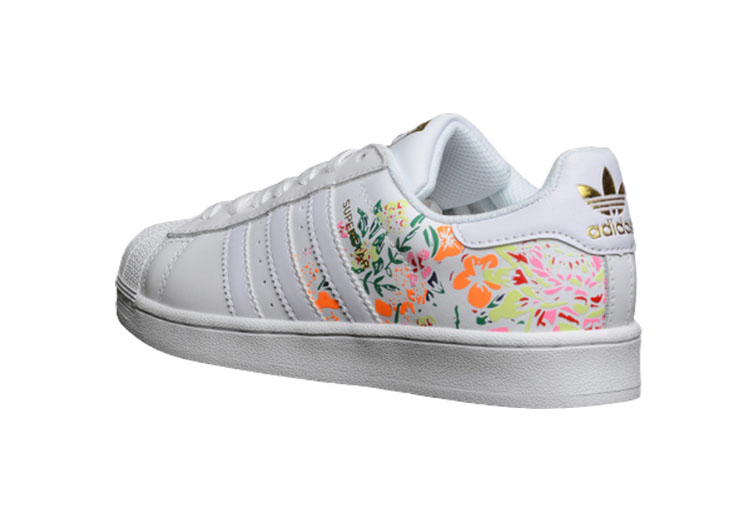 ADIDAS Stan Smith - White With Fleur - 11