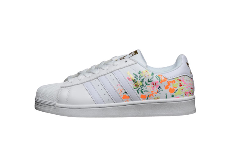 ADIDAS Stan Smith - White With Fleur - 13