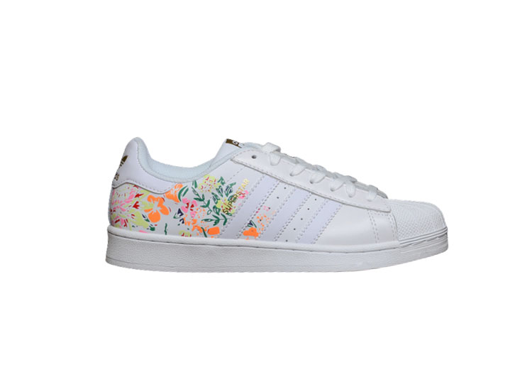 ADIDAS Stan Smith - White With Fleur - 2