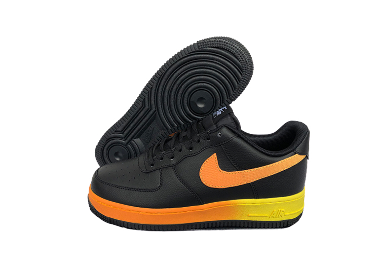 Nike Air Force 1 Low Black-Sun (3)