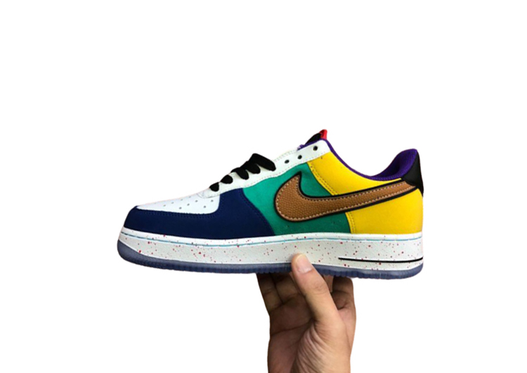 Nike Air Force 1 Low GOLDEN POPPY-PERSIAN GREEN