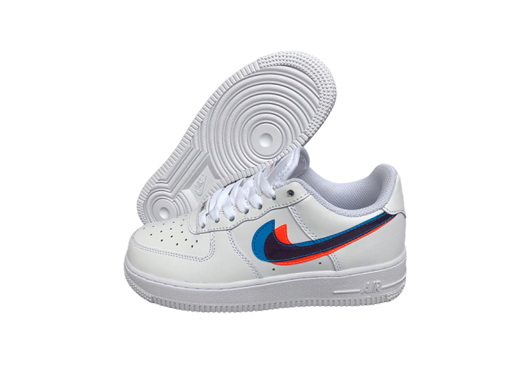 Nike-Air-Force-1-Low - White-Red - 3