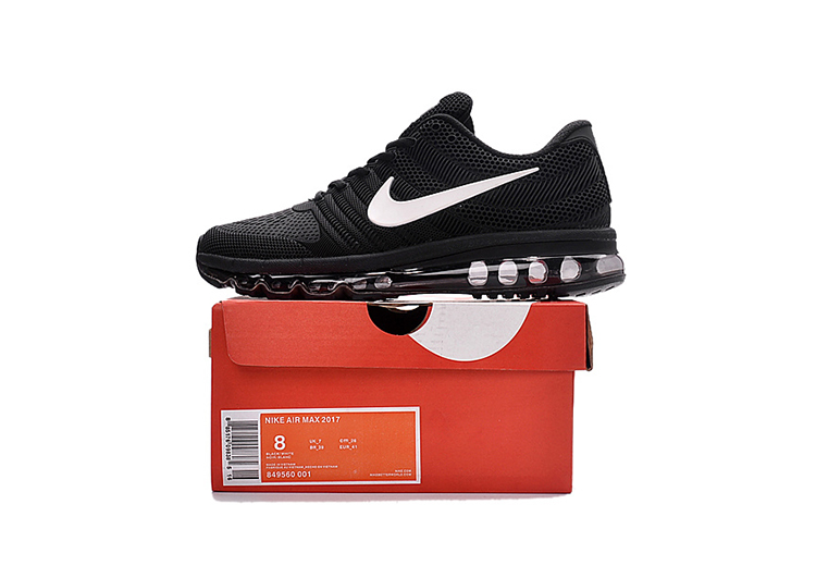 Nike Air Max 2017- BLACK- WHITE (1)
