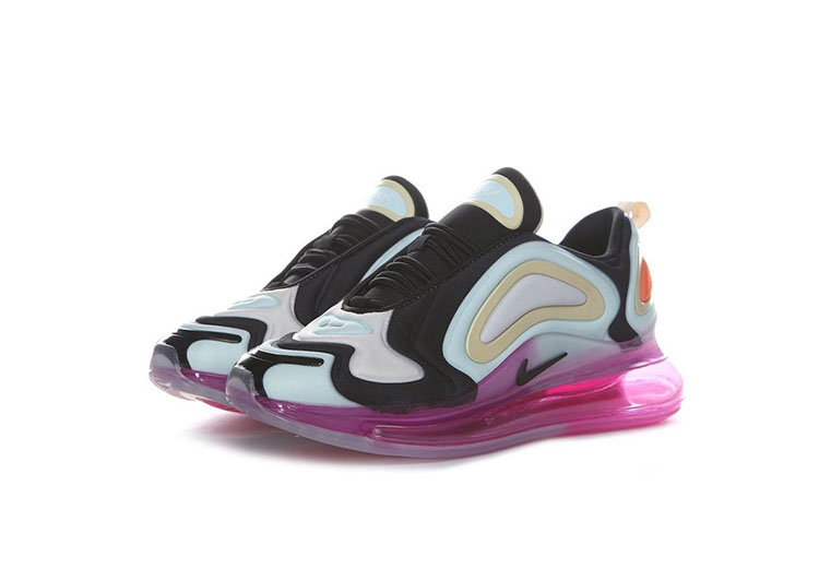 Nike Air Max 720 White & Black & Pink3
