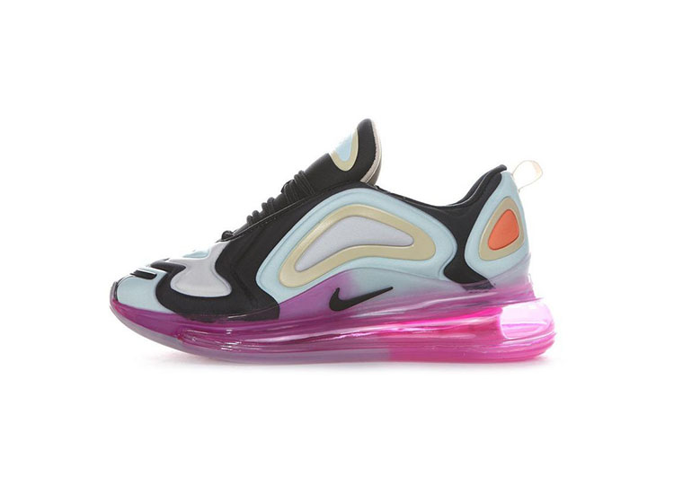 Nike Air Max 720 White & Black & Pink4