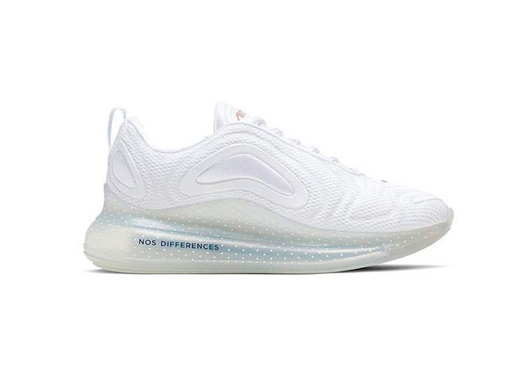 Nike Air Max 720 White & Logo Black-2