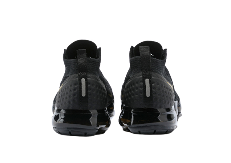 Nike Air Vapor Max Flyknit 2.0 NERO- GOLDEN LOGO (2)