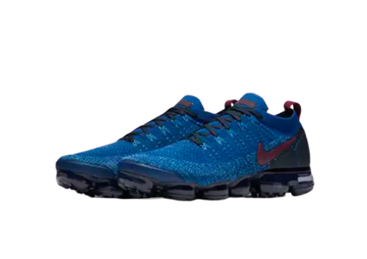 Nike Air Vapor Max Flyknit 2.0 SMALT-BORDEAUX (2)