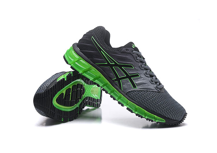 ASICS - Gray Fluorescent Green - 3