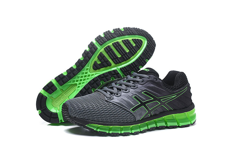 ASICS - Gray Fluorescent Green - 4