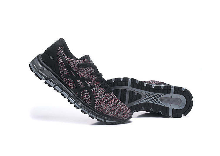 ASICS - KNIT 2 - Black Red - 2