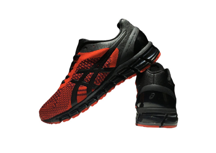 ASICS - KNIT - Red Black - 8