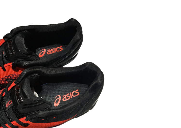 ASICS - KNIT - Red Black - 9
