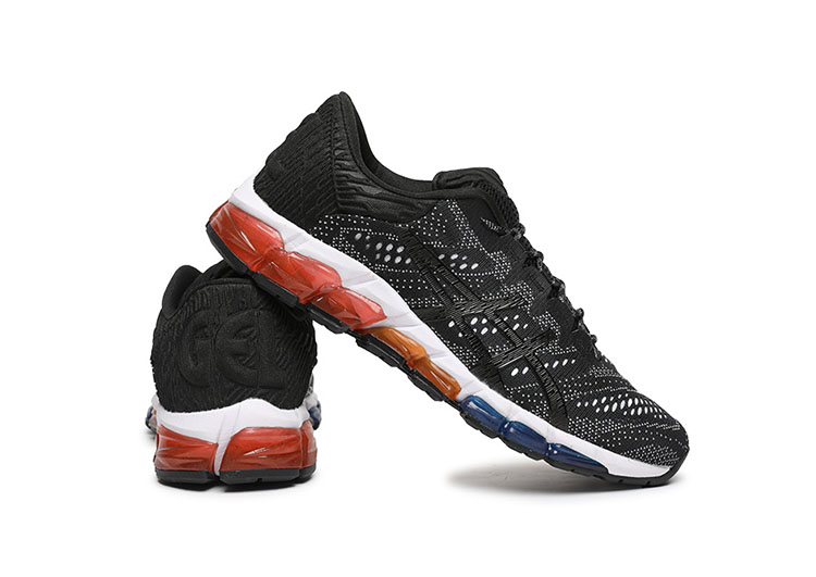 ASICS - QUANTUM - Jacquard Noodle JCQ - Black & White Blue ORG Red - 2