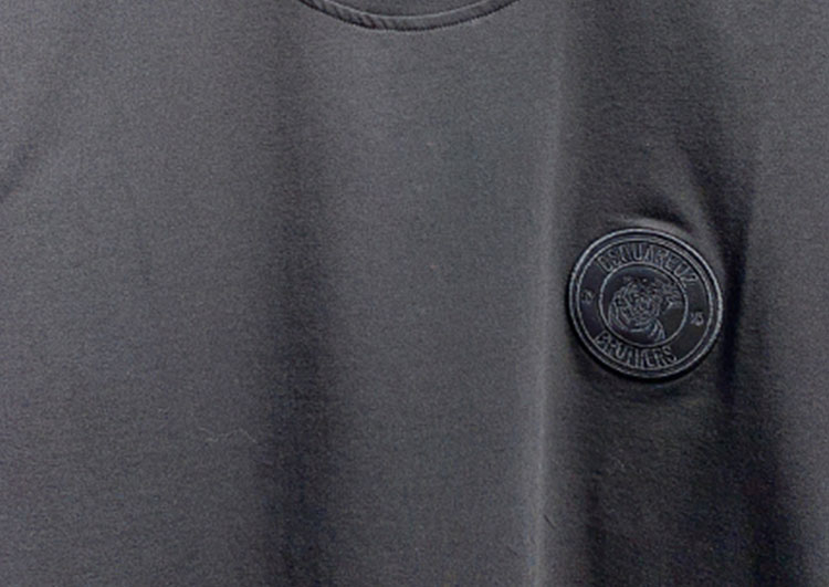 DSQUARED2 TSHIRT MEN SHORT-Black & Black Logo (3)