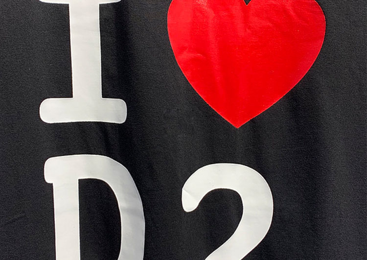 DSQUARED2 TSHIRT MEN SHORT - Black Red & White (3)